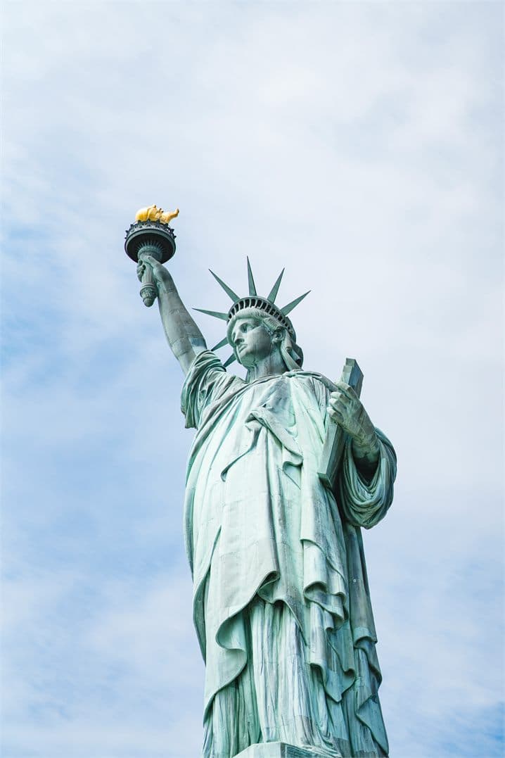 The Statue of Liberty in New York