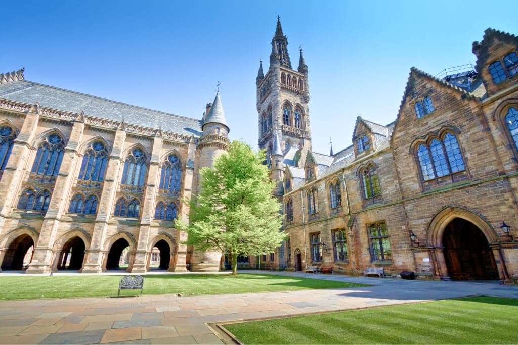 A university building abroad